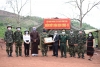 Ủy Ban Mặt trận và BTS Phật giáo huyện A Lưới đến thăm BĐBP tại các điểm chốt chặn dịch Covid-19 trên địa bàn