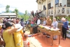 Tặng 100 phần quà tại thôn A La xã Hồng Thái và bàn giao nhà tình thương tại xã Nhâm
