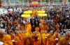 Lễ kỷ niệm 30 năm thành lập Giáo hội Phật giáo Việt Nam tại Sóc Sơn (Hà Nội) Ảnh: Hoàng Long
