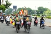 TP.HCM: Diễu hành xe đạp mừng Phật Đản