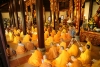Hội đồng Điều hành và Tăng Ni sinh Học viện Phật giáo Việt Nam tại Huế tụng kinh Phạm Võng