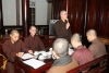 Thường trực BTS GHPGVN huyện A Lưới họp triển khai các Phật sự cuối năm Đinh Dậu