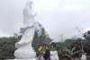 Tôn tượng Đức Phật và chư vị Bồ Tát đã về tới Niệm Phật đường Sơn Thủy, Sơn Nguyên