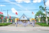 Trang hoàng chuẩn bị cho Đại hội Đại biểu Phật giáo huyện A Lưới, lần thứ I - NK. 2016-2021