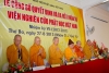TP.HCM: Ra mắt nhân sự Viện Nghiên cứu Phật học Việt Nam