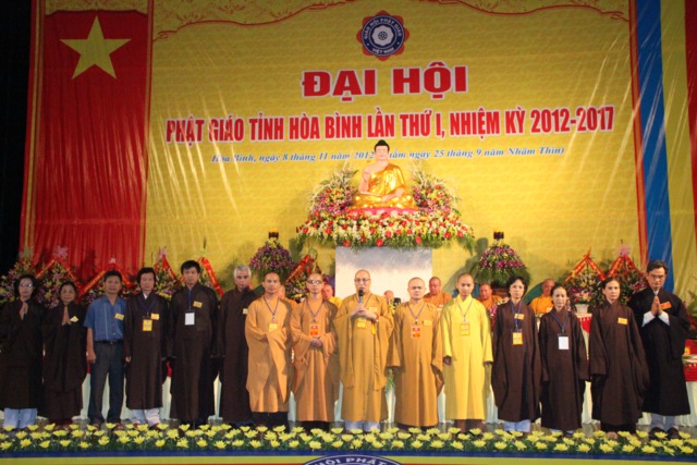 Hòa Bình: Đại hội Phật giáo tỉnh lần thứ I Nhiệm kỳ (2012-1017)