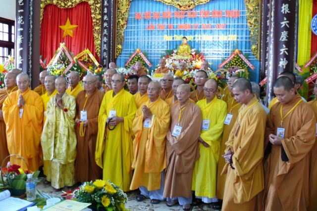 Trang nghiêm tổ chức Đại hội PG Bình Thuận