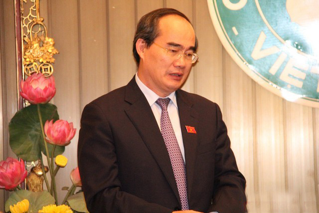 Chủ tịch Ủy ban Trung ương Mặt trận Tổ quốc Việt Nam Nguyễn Thiện Nhân