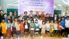 Phái đoàn Lãnh đạo huyện A Lưới sang thăm và tặng quà tại bản Ka Lô, huyện Kà Lừm, tỉnh Sê Kông, nước CHDCND Lào