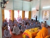 Đại đức Thích Tâm Phương thuyết giảng tại chùa Thuỷ Lập - huyện Quảng Điền