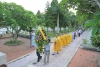 BTC Đại lễ Phật đản PL.2562 huyện A Lưới dâng hoa, thắp nến tri ân tại nghĩa trang liệt sĩ
