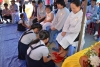 Bình Dương: Xúc động rửa chân cha mẹ của Đoàn sinh GĐPT Hội Khánh