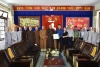 Ban Trị sự thăm và cảm ơn lãnh đạo huyện đã giúp đỡ Đại hội Đại biểu Phật giáo huyện A Lưới lần thứ II