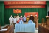 Ban Trị sự Phật giáo huyện A Lưới tặng 3500 khẩu trang và 30 chai dung dịch sát khuẩn