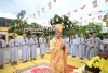 Trang nghiêm lễ khai kinh mở đầu tuần lễ Phật Đản Vesak 2025 huyện A Lưới