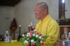Thượng tọa Thích Thiện Thuận chia sẻ pháp thoại đến đồng bào Phật tử huyện A Lưới