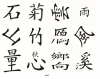 Vài tác phẩm văn chương chơi chữ bằng tự hình chữ Hán