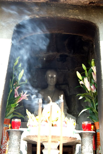 Bí mật sau bức ảnh lạ về Phật Hoàng xôn xao ở Yên Tử 1