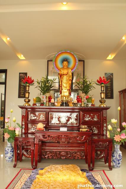 Cách lập bàn thờ Phật và Ông Bà trong nhà - Phật giáo A Lưới