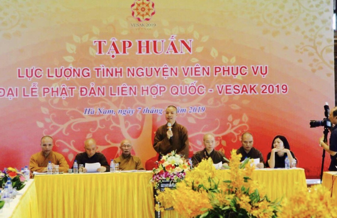 TT.Thích Minh Quang triển khai công tác tình nguyện viên, ngày 7-5