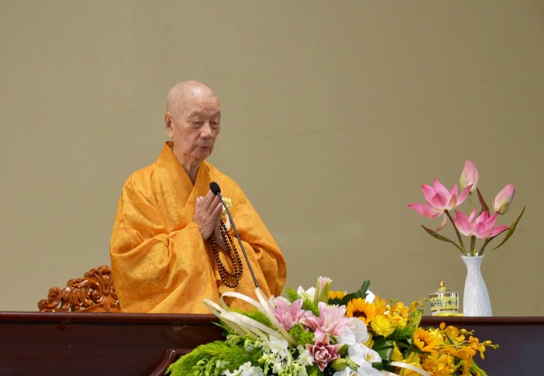 Đức Pháp chủ Giáo hội Phật giáo Việt Nam - Trưởng lão HT. Thích Trí Quảng
