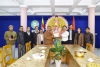Lãnh đạo Chính quyền huyện và Thị trấn A Lưới chúc tết Ban Trị sự Phật giáo huyện
