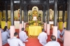 Khóa tu Bát Quan trai hướng tới kỷ niệm vía Đức Phật A Di Đà tại chùa Sơn Nguyên