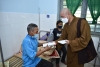 Ban Trị sự tặng quà từ thiện tại bệnh viện huyện A Lưới nhân Tuần lễ Phật đản PL.2565