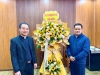 Ban Trị sự Phật giáo huyện A Lưới thăm chúc mừng Giáng sinh 2022 tại Giáo xứ Sơn Thuỷ