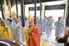 Ban Trị sự GHPGVN huyện A Lưới trang nghiêm cử hành Lễ cầu an đầu năm Giáp Thìn