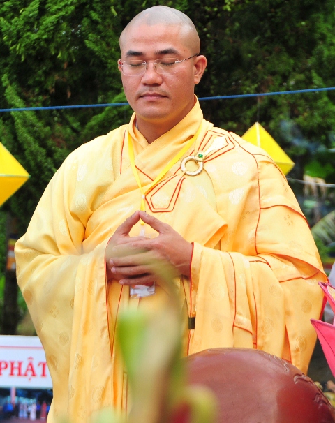 Đại đức Thích Tâm Phương, Trưởng BTS và BTC Đại lễ Phật đản PL.2561 huyện A Lưới