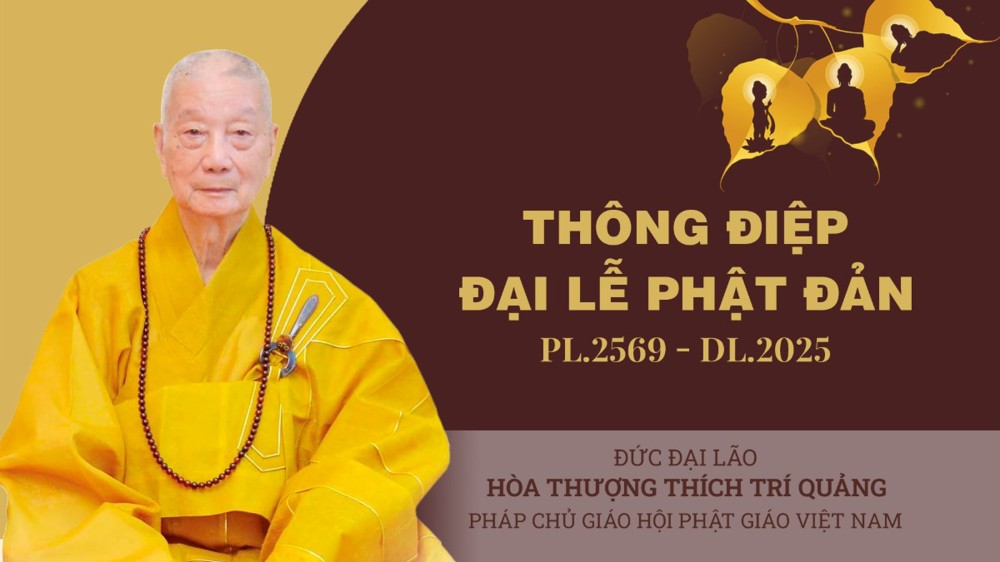 Đức Pháp chủ Giáo hội Phật giáo Việt Nam - Đại lão Hoà thượng Thích Trí Quảng